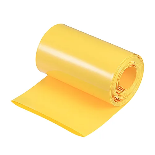 Miniatura 16 de MECCANIXITY Envoltura de Batería de PVC Termorretráctil de 127 mm de Diámetro 200 mm Plana 10 Pies (3 metros) Negra con Buena Aislación para Paquete