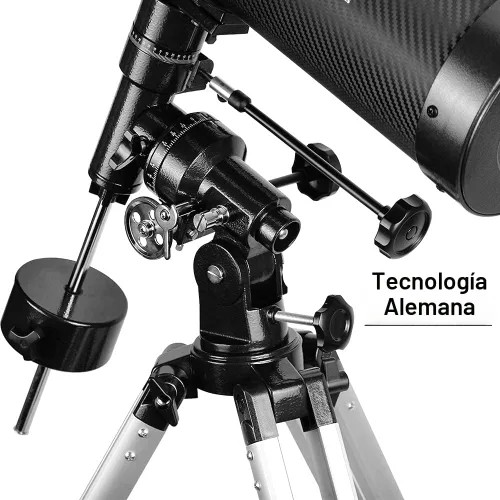 Miniatura 3 de Telescopio 130EQ Reflector Newtoniano para Adultos, Telescopios Profesionales para Astronomía, Incluye Lente Barlow 1.5X, Adaptador para Smartphone