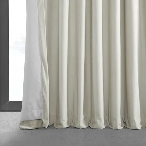 Miniatura 5 de HPD Half Price Drapes Cortinas opacas de terciopelo extra anchas con ojales, 120 pulgadas de largo, bloqueo de calor y luz completa, para dormitorio