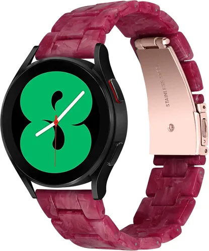 Miniatura 13 de Correas de reloj de resina compatibles con Samsung Galaxy Watch 7/6/5/4/FE 1.575 in 1.732 in, Galaxy Watch 6/4 Classic 1.654 in 1.693 in 1.811 in