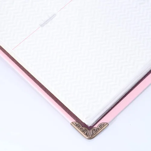 Miniatura 5 de NUOBESTY Álbum de boda, rosa, 8.8x8.5 in, papel