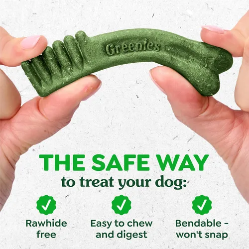 Miniatura 8 de Greenies Golosinas dentales naturales para perros adultos recomendadas por veterinarios, tamaño pequeño, sabor original, paquete de 3 onzas, 5