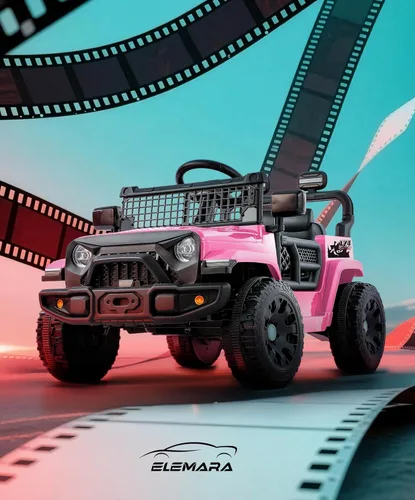 Miniatura 8 de ELEMARA Auto de paseo para niños, juguetes de paseo de 12 V con control remoto, autos eléctricos para niños con Bluetooth, luces LED, auto a batería