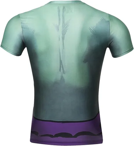 Miniatura 2 de Camiseta de compresión para hombre de manga corta para correr