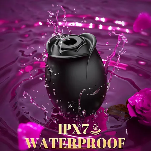 Miniatura 7 de Juguete Sexual Rosa para Adultos – Vibrador Rosa APP para Mujeres, Juguetes Sexuales con 9 Modos de Succión y Vibración, Vibrador de Punto G, Negro