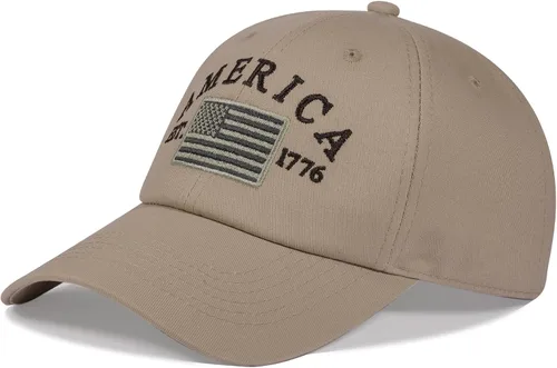Miniatura 87 de IIN Gorra de béisbol con bandera estadounidense para hombres y mujeres, de perfil bajo, militar, militar, militar, para papá