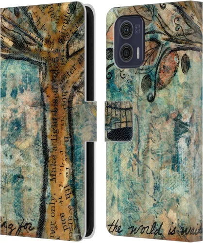 Miniatura 13 de Head Case Designs Officially Licensed Wyanne Half Light Nature 2 Leather Book Wallet Case Cover Compatible with Motorola Moto G73 5G