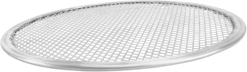 Miniatura 10 de KICHOUSE Juego de utensilios de cocina para pizza con agujeros, herramientas para asar a la parrilla de acero inoxidable, bandeja de malla metálica