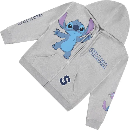 Miniatura 6 de Disney Sudadera con capucha Lilo and Stitch para mujer, diseño clásico de Lilo y Stitch