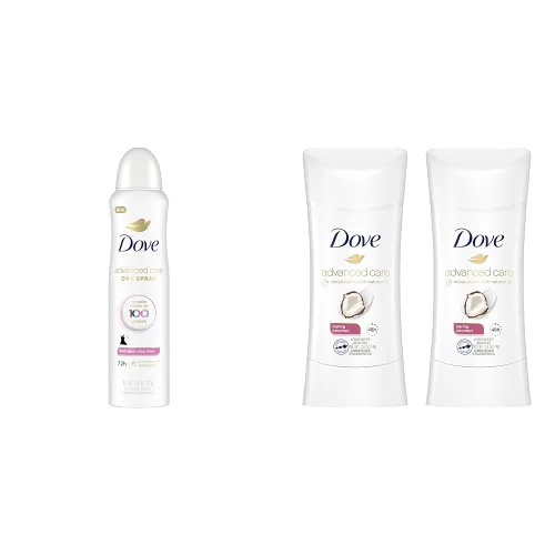 Dove Desodorante antitranspirante invisible en aerosol con protección contra olores de 72 horas, Pro-Ceramida y cuidado avanzado antitranspirante