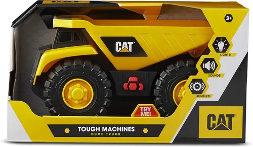 Miniatura 6 de Cat - Camión de construcción tipo bulldozer de juguete con luces y sonidos