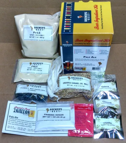 Miniatura 2 de Brewer's Best Kit de ingredientes de cerveza casera de un galón (Pale Ale)