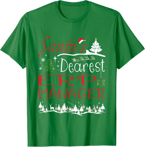 Miniatura 4 de ERP Manager Xmas Job Cute Christmas T-Shirt