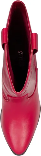 Miniatura 6 de ONYX - Botas de tacón alto para mujer, con tacón apilado, punta puntiaguda, media pantorrilla