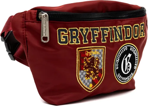 Miniatura 2 de Bolsa de The Wizarding World of Harry Potter, riñonera con parches bordados para casas de Hogwarts, Parches Gryffindor, The Wizarding World of Harry