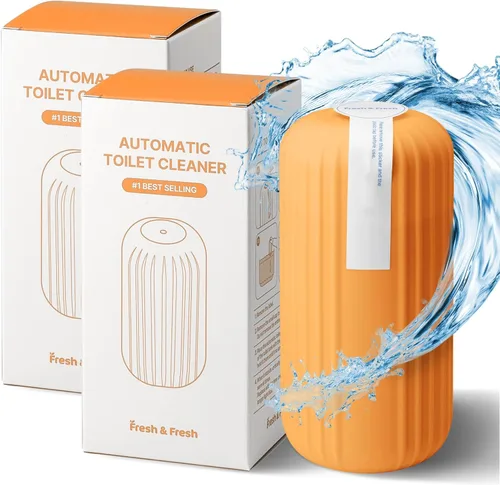 Miniatura 16 de Fresh & Fresh Limpiadores automáticos para inodoros – 3 botellas (hasta 2500 descargas/botella), limpiador comercial y residencial de 3 a 4 meses