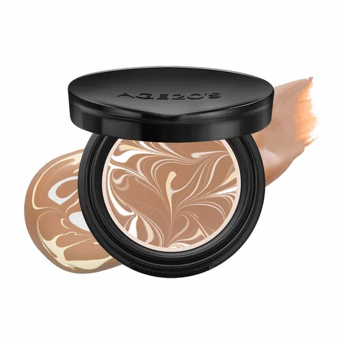 Miniatura 34 de [Tamaño mini] AGE20'S Signature Essence Pact 13C Base de cojín coreana vegana Paquete de 1 Base crema, acabado húmedo y brillante, cobertura