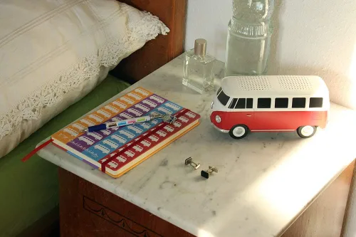 Miniatura 5 de BRISA Colección VW - Caja inalámbrica con altavoz Bluetooth portátil Volkswagen con batería recargable T1 autobús autocaravana