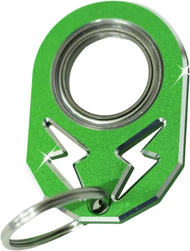 Miniatura 15 de YIPUKIYI Llavero Giratorio Anillo de Dedo Llave Cadena Giratorio Anillo de Dedo Tipo Juguete para Hombres, Mujeres y Niños (Negro)