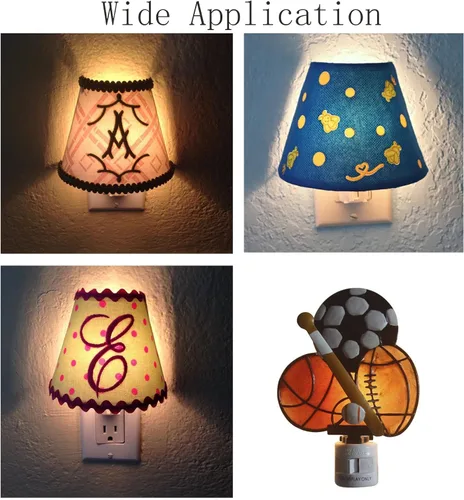 Miniatura 6 de TWDRTDD Luz nocturna con enchufe, Luz nocturna de base ajustable E12 con interruptor de encendido/apagado para hacer luces nocturnas decorativas