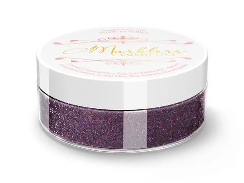 Miniatura 138 de MARBLERS Brillantina de forma gruesa de grado cosmético [estrella] 0.11 onzas (0.11 oz) Escamas No tóxica Vegana Libre de crueldad animal