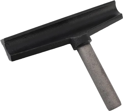 Miniatura 5 de Poste de herramientas de torno de hierro fundido de 6 pulgadas para carpintería, poste de descanso de herramientas de torno de carpintería de hierro