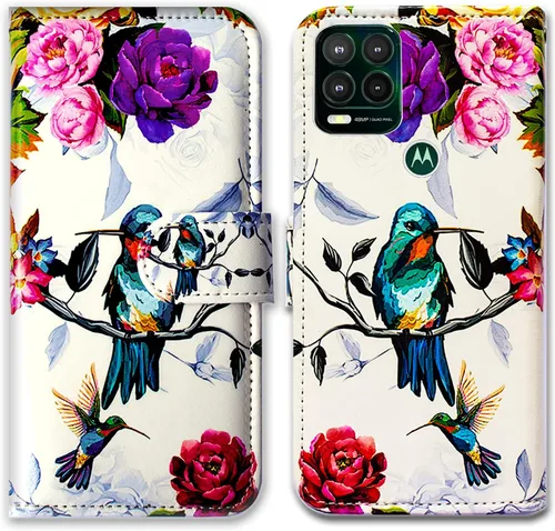 Miniatura 11 de Bcov Funda para Moto G Stylus 5G (no compatible con G Stylus 4G), funda de cuero con tapa y ranura para tarjetas y soporte para Motorola Moto G