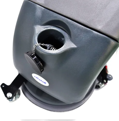 Miniatura 4 de (EM-25) 15" paseo plegable del cepillo detrás de la mano empuja la máquina del depurador del piso