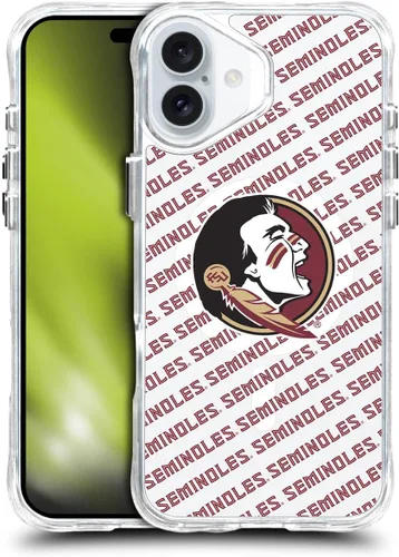 Miniatura 61 de Head Case Designs Funda de gel suave FSU Seminoles de la Universidad Estatal de Florida con licencia oficial compatible con Apple iPhone 13 Pro Max