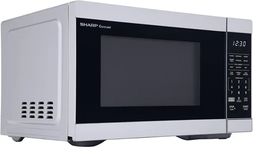 Miniatura 11 de SHARP Horno de microondas de encimera compatible con Alexa certificado por Orville Redenbacher's con plato giratorio Carousel extraíble de 12.4