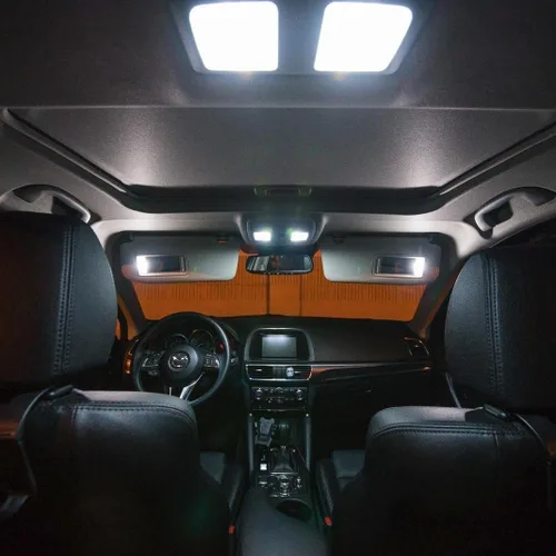 Miniatura 5 de Luz LED para techo interior – Kit de luz LED J'eep para 1999-2004 J'eep Grand Cherokee accesorios mapa cúpula luz de licencia
