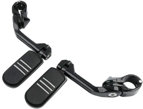 Miniatura 2 de TCMT - Kit de montaje de protectores de estribos para viajar en autopista de 1 1/4 de pulgadas (32 mm), para motocicletas Harley Touring Road