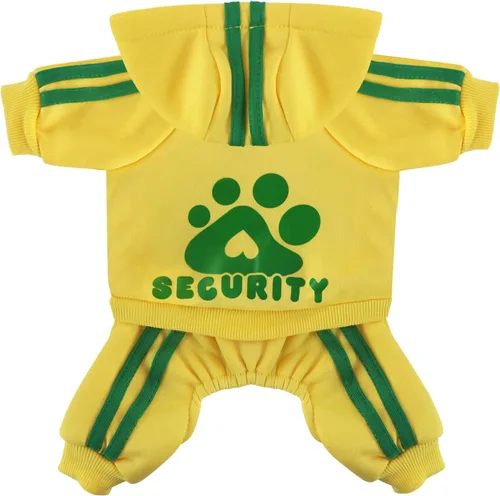 Miniatura 8 de Sudadera de seguridad con capucha para perros de 4 patas - Mono con sudadera - Sudaderas - Ropa suave y cálida para perros - Suéter con capucha