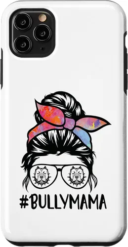 Miniatura 13 de American Bully Mom Messy Bun Hair Glasses, Bully Mama Case for iPhone 16