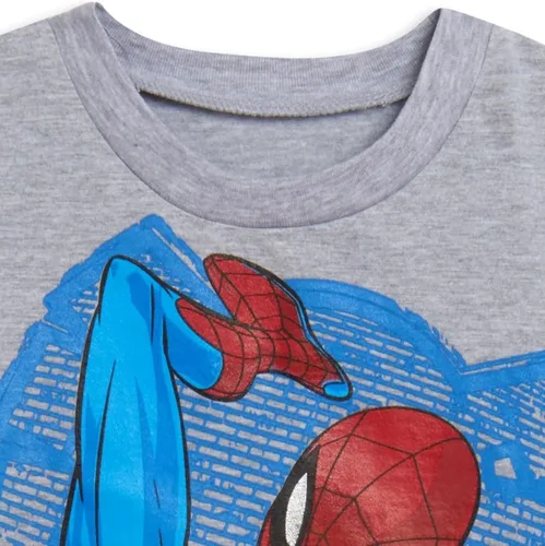 Miniatura 5 de Marvel Avengers Spiderman - Conjunto de camiseta y pantalones cortos de rizo francés