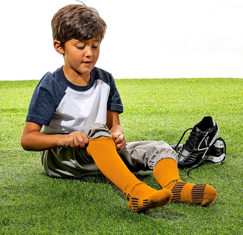 Miniatura 5 de Franklin Sports Calcetines de béisbol y sóftbol juveniles, calcetines de béisbol y sóftbol para niños, calcetines deportivos altos para niños y niñas