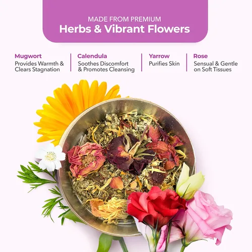 Miniatura 4 de Yoni Steam Herbs Signature Blend, Yoni Herbs para limpieza y tonificación, uso en asiento de vapor V o baño sentado, hasta 11 vapores, 1.5 oz