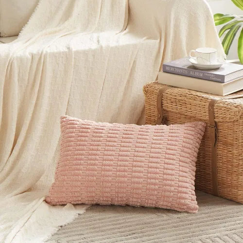 Miniatura 262 de Fancy Homi - Paquete de 2 fundas de almohada decorativas de color taupe de 22 x 22 pulgadas para sala de estar, sofá, cama, estilo rústico, bohemio