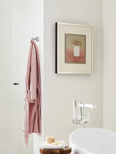 Miniatura 5 de Amerock BH36050PN Gancho doble para bata de baño de níquel pulido 2-15/16 pulgadas (2.953 in) de longitud Davenport Gancho para toallas