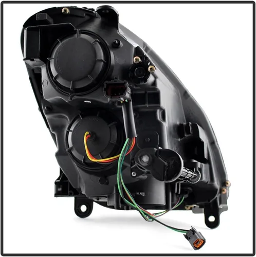 Miniatura 5 de ACANII - Para [modelo HID/Xenon] 2005-2006 Infiniti G35 Sedan G35X faros delanteros negros par conductor + lado del pasajero