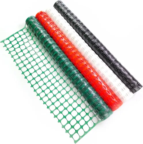 Miniatura 4 de PotatoLife Valla de Seguridad de Malla de Plástico, Rollo de 4'x100' con 100 Bridas, Red Temporal Reutilizable para Cercado de Jardín, Construcción