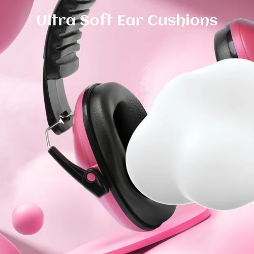 Miniatura 6 de Floriogra Paquete de 3 auriculares con cancelación de ruido para niños, orejeras de protección auditiva para autismo, niños pequeños, niños