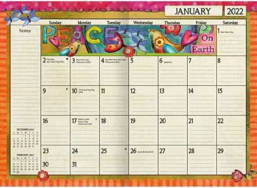 Miniatura 4 de Lang Color My World - Agenda mensual de bolsillo 2022 (22991003178)