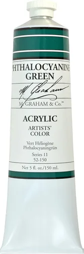 Miniatura 26 de M. Graham - Pintura acrílica de tubo de 2 onzas, carmesí Alizarin Alizarin Crimson