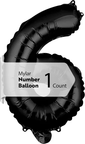 Miniatura 25 de Restaurantware-Balloonify Globo de Número de 16 Pulgadas, 1 Globo Digital para Fiesta - Número 5, Auto-Sellado, Acabado de Mylar de Folio Dorado, Oro
