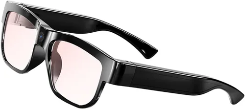 Gafas de Cámara Gafas de Video Inteligentes con Cámara Gafas Deportivas Portátiles para los Ojos Grabación al Aire Libre Motociclismo Senderismo