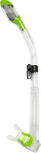 Miniatura 21 de Cressi Adult Diving Dry Snorkel with Splash Guard and Top Valve - Supernova Dry: Designed in Italy Claro/Negro