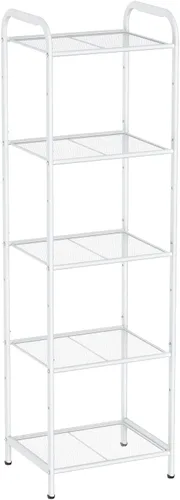 Miniatura 12 de Estante de almacenamiento MAX Houser con estante, soporte extensible para plantas de estilo industrial, unidades de estante de pie para cocina, Gris