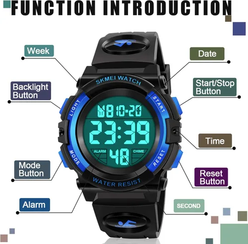 Miniatura 2 de ATIMO Reloj deportivo digital para niños - Regalos para niños