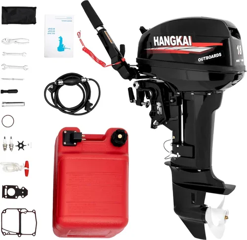 Miniatura 8 de Motor fuera de borda de 2 tiempos 3.5HP, motor de barco marino de pesca resistente, motor de kayak, motor de barco fuera de borda Hangkai de 2500 W
